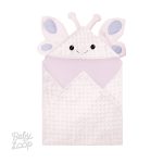 Hoodie Blanket Minky Butterfly Inner Bamboo Cotton - Selimut Bayi & Anak - Baby Loop