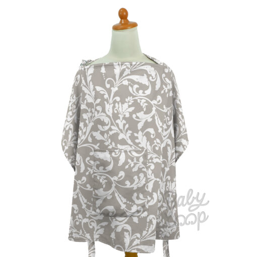 Nursing Cover Ash Plant - Apron Menyusui - Baby Loop
