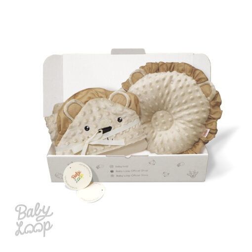 Special Newborn Gift Lion Minky Inner Bamboo Cotton- Hampers Kado Bayi - Baby Loop