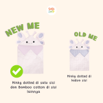 Special Newborn Gift Panda Minky Inner Bamboo Cotton- Hampers Kado Bayi - Baby Loop - Image 5