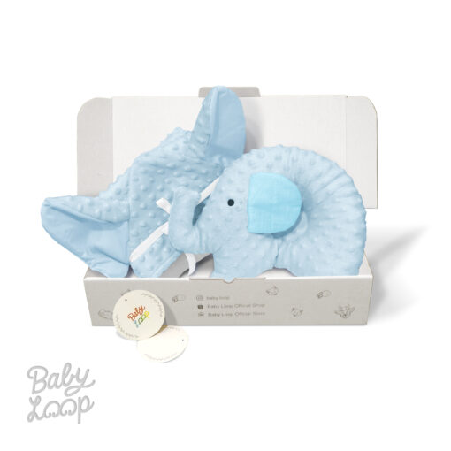 Special Newborn Gift Elephant Minky Inner Bamboo Cotton- Hampers Kado Bayi - Baby Loop