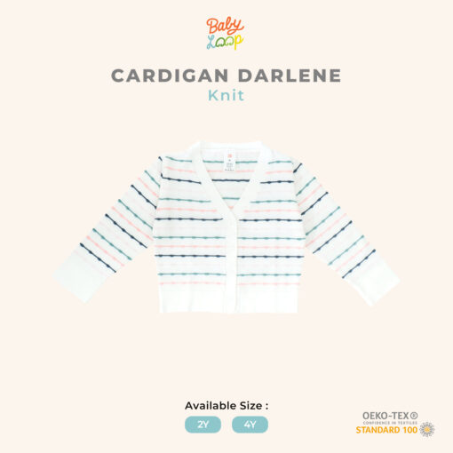 Darlene Cardigan Knit - Baju Anak 2-6 tahun - Baby Loop