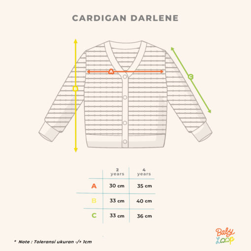 Darlene Cardigan Knit - Baju Anak 2-6 tahun - Baby Loop - Image 5