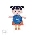 Softbook My Feelings Girl for 1 year - Buku Pengenalan Perasaan dan Emosi - Baby Loop - Image 4