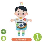 Softbook My Feelings Boy for 1 year - Buku Pengenalan Perasaan dan Emosi - Baby Loop