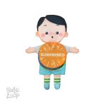 Softbook My Feelings Boy for 1 year - Buku Pengenalan Perasaan dan Emosi - Baby Loop - Image 3