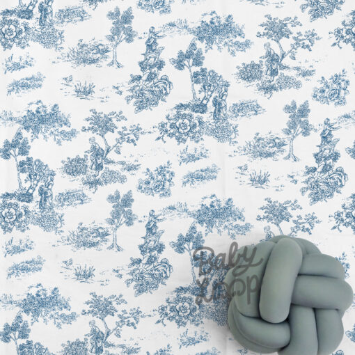Blue Garden - Japanese Cotton