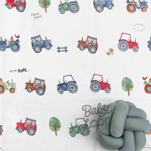 White Tractor - Japanese Cotton
