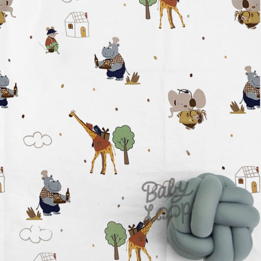 Animal Camp - Japanese Cotton