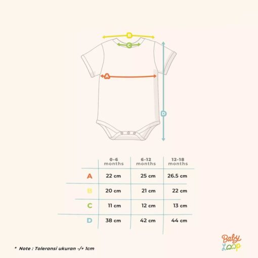 Baju Anak 0-12 bulan - Bodysuit Tencel Sleepy Panda - Baby Loop - Image 2