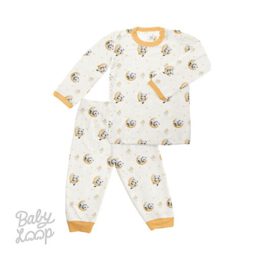Baju Anak 1-4 Tahun - Piyama Anak Tencel Sleepy Panda - Baby Loop
