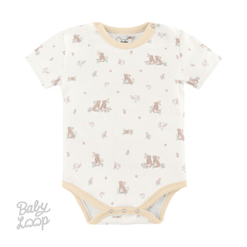 Baju Anak 0-12 bulan - Bodysuit Tencel Little Rabbit - Baby Loop