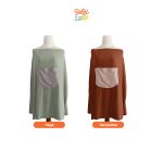 Apron Menyusui - Nursing Cover 360 Bamboo Cotton - Baby Loop