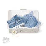 Special Newborn Gift Shark Minky Inner Bamboo Cotton- Hampers Kado Bayi - Baby Loop