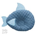 Special Newborn Gift Shark Minky Inner Bamboo Cotton- Hampers Kado Bayi - Baby Loop - Image 3