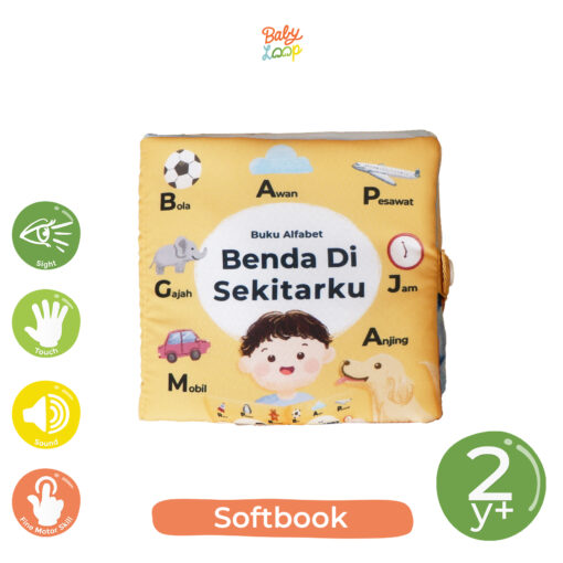 Buku Bantal - Benda di Sekitarku for 2 year - Baby Loop