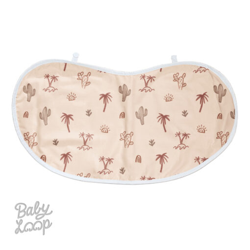 Celemek Bayi - Baby Burp Bib Earthy Desert - Baby Loop