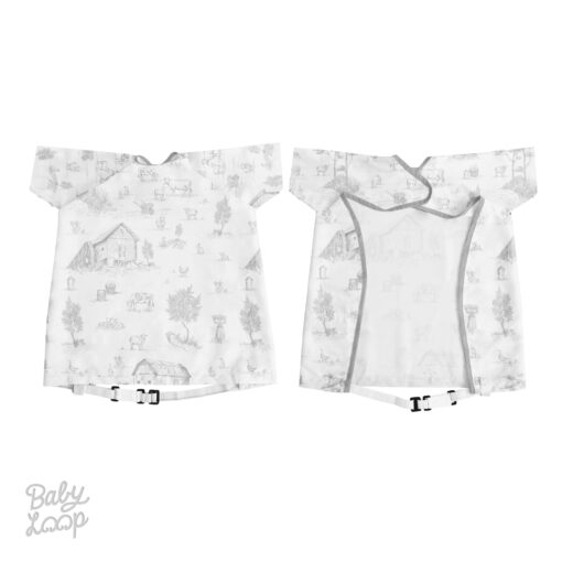 Celemek Bayi - Coverall Weaning Bib Toile Farm - Baby Loop
