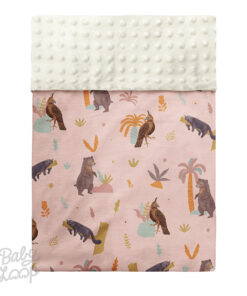 Double Sided Tencel Blanket Minky Nusantara - Selimut Bayi & Anak - Baby Loop