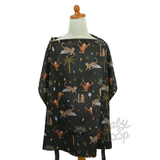 Nursing Cover Tencel Fabric Baby Loop - Apron Menyusui - Baby Loop - Image 2