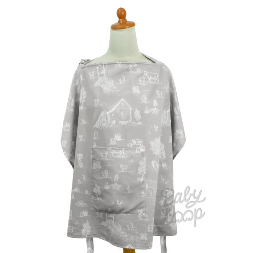 Nursing Apron Toile Farm - Apron Menyusui - Baby Loop