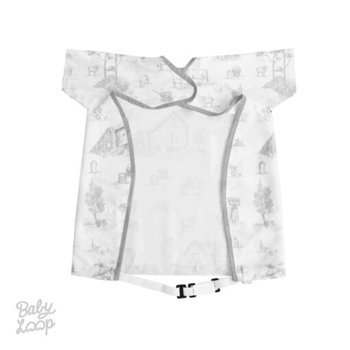 Celemek Bayi - Coverall Weaning Bib Toile Farm - Baby Loop - Image 3