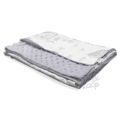 Minky Blanket Toile Farm - Selimut Bayi & Anak - Baby Loop