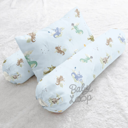 Pillow Bolster Set Dreamy Dragons - Bantal Guling - Baby Loop - Image 3