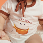 Baju Bayi Bapau - Set Bodysuit dan Bonnet Bao - Baby Loop - Image 3