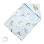 Minky Blanket With Hoodie Dreamy Dragons - Selimut Bayi & Anak - Baby Loop - Image 2