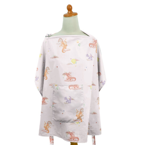 Nursing Apron Dreamy Dragons - Apron Menyusui - Baby Loop - Image 3