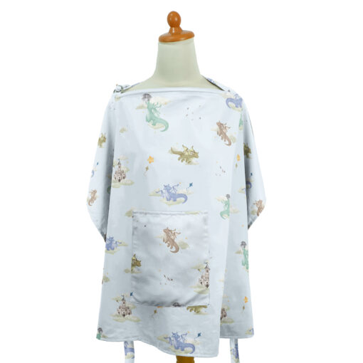 Nursing Apron Dreamy Dragons - Apron Menyusui - Baby Loop - Image 2
