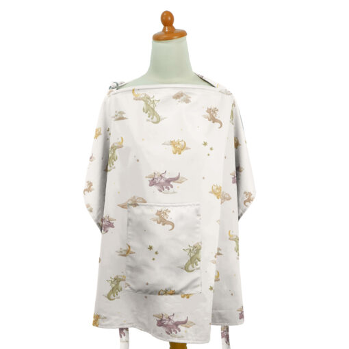 Nursing Apron Dreamy Dragons - Apron Menyusui - Baby Loop