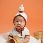 Baju Bayi Bapau - Set Bodysuit dan Bonnet Bao - Baby Loop - Image 4