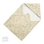 Minky Blanket With Hoodie Birds And Leaves - Selimut Bayi & Anak - Baby Loop
