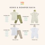 Baju Bayi dan Anak - Koko set dan Romper Raya Collection - Baby Loop