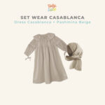 Baju Anak - Set Wear dan Pashmina Casablanca - Baby Loop - Image 2