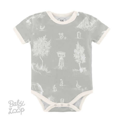 Baju Bayi - Bodysuit Tencel Farm Cabin - Baby Loop