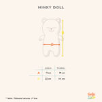 Boneka Anak - Minky Doll - Baby Loop - Image 5