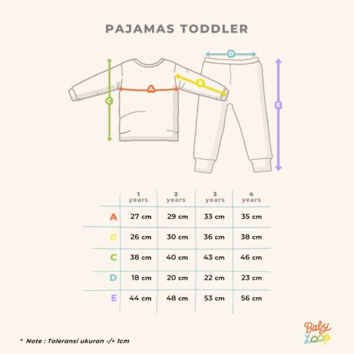 Baju Anak - Piyama Tencel Farm Cabin - Baby Loop - Image 6