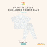 Baju Tidur Wanita - Pajamas Tencel Adult Enchanted Forest - Baby Loop