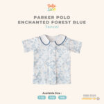 Baju Anak - Parker Polo Shirt Tencel Enchanted Forest - Baby Loop