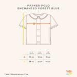 Baju Anak - Parker Polo Shirt Tencel Enchanted Forest - Baby Loop - Image 5