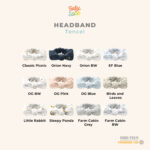 Bandana Bayi - Headband Knot Bow Tencel - Baby Loop