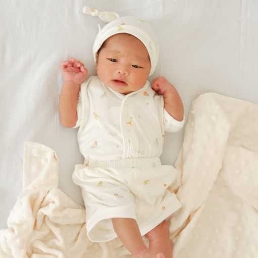 Piyama Bayi - Short Sleeve Pajamas Tencel Colorful Animal - Baby Loop - Image 2