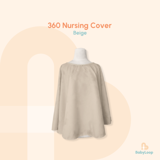 Apron Menyusui - Nursing Cover 360 Japanese Cotton - Baby Loop - Image 2