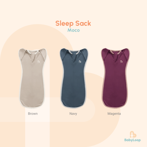 Bedong Instan - Sleep Sack Moco - Baby Loop