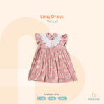 Baju Anak - Ling Dress Tencel Animal Harmony - Baby Loop
