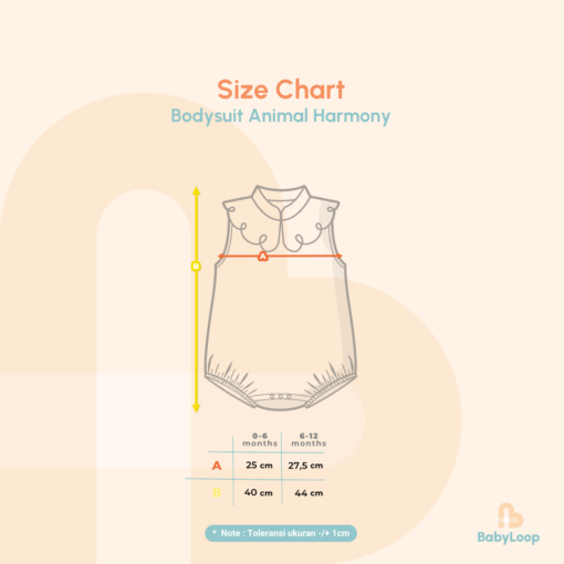 Baju Bayi - Lian Bodysuit Tencel Animal Harmony - Baby Loop - Image 2