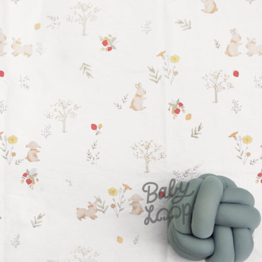 Berry Bunnies - Japanese Cotton
